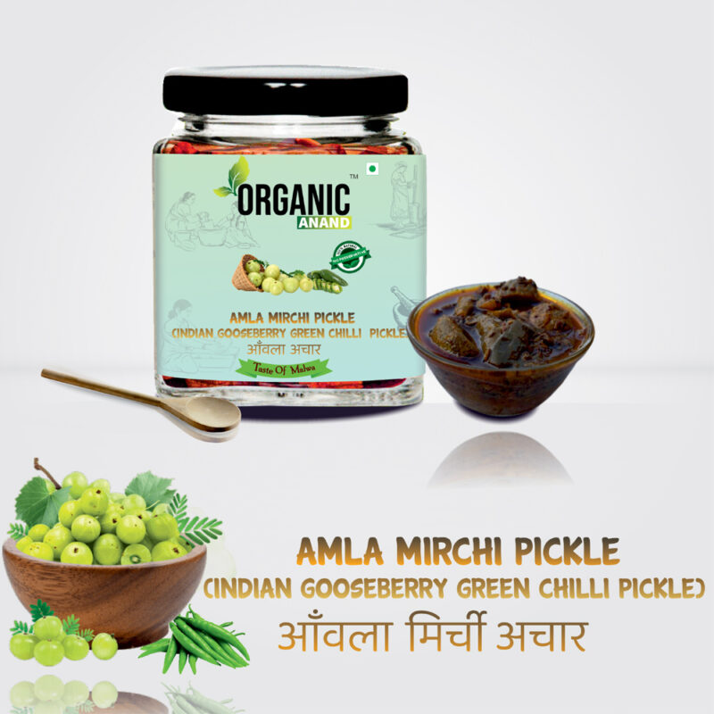 Amla achar and Mirchi achar - Indian Pickel