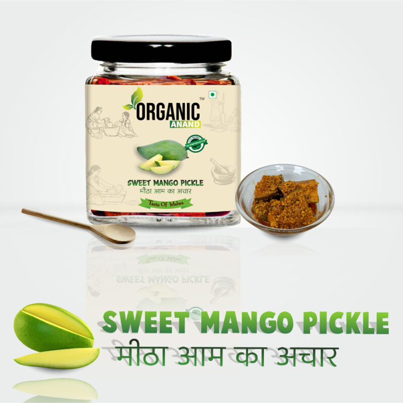 Sweet Keri ka Achar - Jaggery Mango Pickle