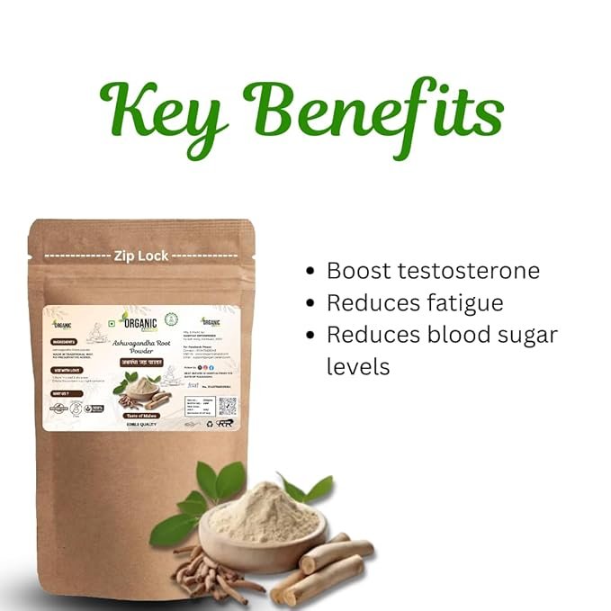 Ashwagandha Root Powder 100 Grams | Pure | Natural | Helps Fight Anxiety & Stress | Ashwagandha Podi/Amukkara Kizhangu/Asvagandha Churna - Image 3