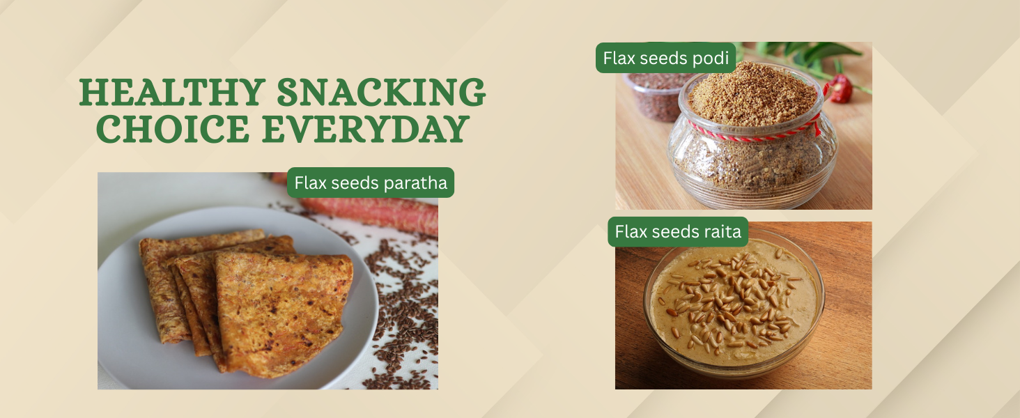 Flax Seeds 200g - Alsi Seeds | Flax Seeds for Hair Growth | Raw Seeds for Eating | Source of Iron & Dietary Fibre | Rich in Protein - Image 4