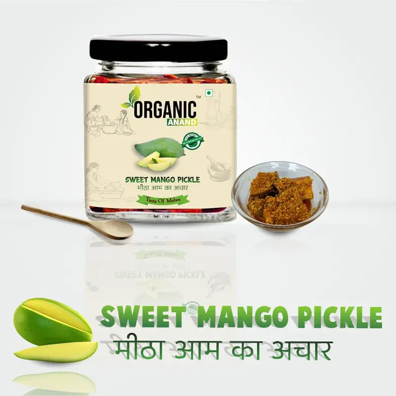 Sweet Keri ka Achar - Jaggery Mango Pickle